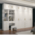 Minimalist 6-door storage wardrobe